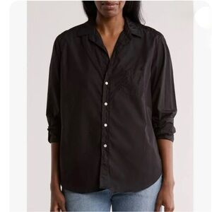 Frank & Eileen Black Button Down Shirt
